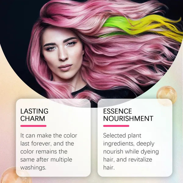 EELHOPE 5-Piece Temporary Comb Hair Color Kit, 5 x 14 ml