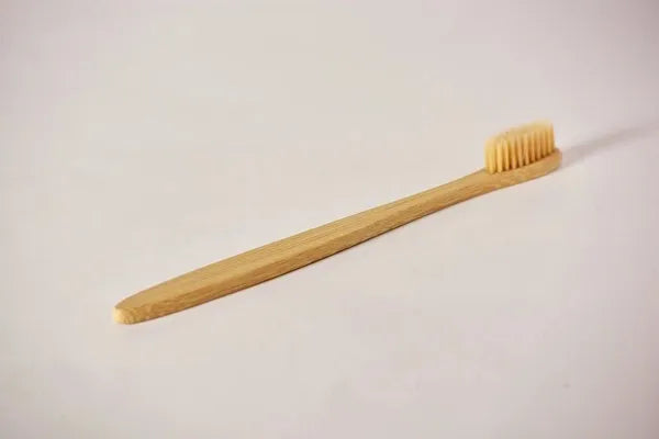 Eco-Friendly Bamboo Toothbrush with Ultra-Soft BPA-Free Nylon Bristles - Natural, Sustainable & Biodegradable Wood Handle for Gentle Oral Care and a Brighter, Healthier Smile
