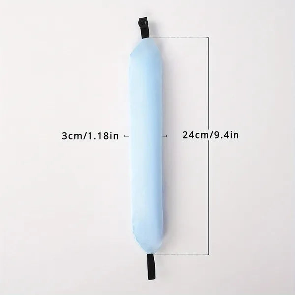 12PCS Lazy Hair Curler Set with Button Foam Rollers Big Wavy Curling Tube Foam Hair Curling Tool