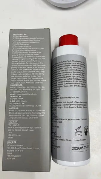 ORALHOE Freshening Mouth Rinse, 237 ml