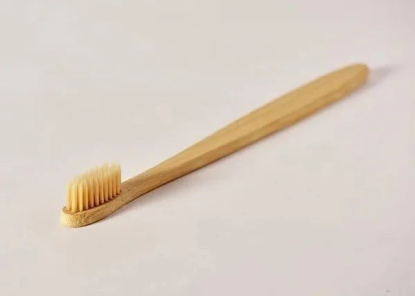 Eco-Friendly Bamboo Toothbrush with Ultra-Soft BPA-Free Nylon Bristles - Natural, Sustainable & Biodegradable Wood Handle for Gentle Oral Care and a Brighter, Healthier Smile
