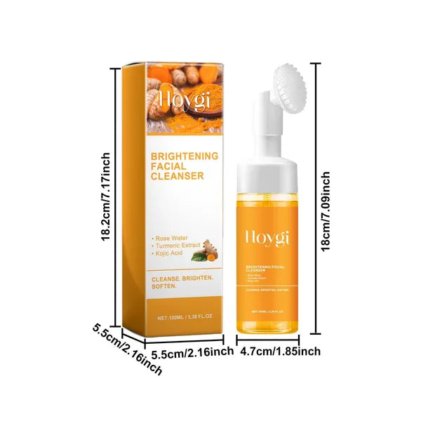 HOYGI Turmeric Facial Cleanser, 100 ml