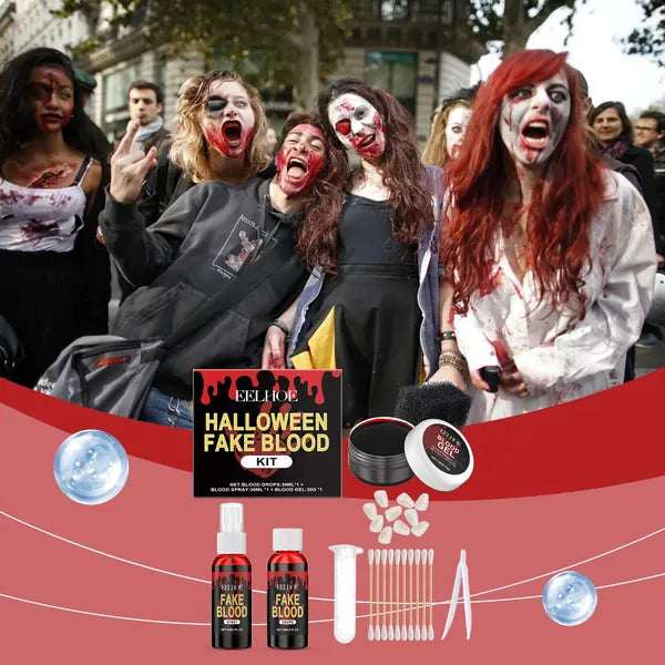 EELHOE Halloween Fake Blood Special Effects Set, 1 Set