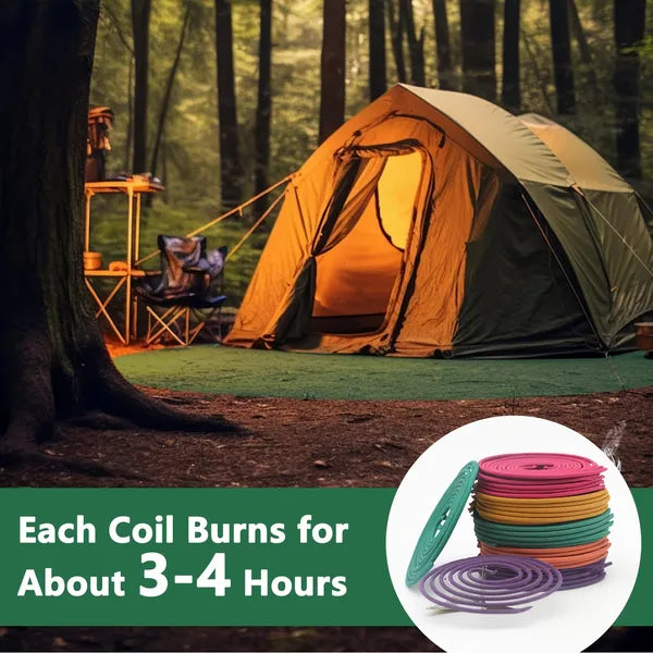50pcs Spiral Incense, Lemongrass, Rose, Jasmine, Lavender Orange Aromatherapy Coils, Burning Time 3-4 Hours Suitable for Air Purification, Yoga, Meditation,, Best Gift Choice, Fitness, Home Relaxation