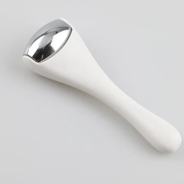 BeNat Stainless Steel Eye & Face Ice Roller Massager - Cooling Facial Massage Tool for De-Puffing, Lifting & Dark Circles