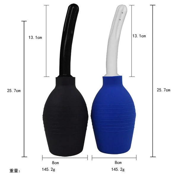 310ml Anal Vaginal Bulb Douche Colonic Irrigation Rubber Enema Bag Cleaner Kit