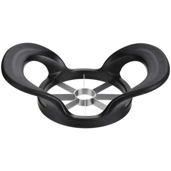 8-Wedge Stainless Steel Apple Slicer and Corer, Black