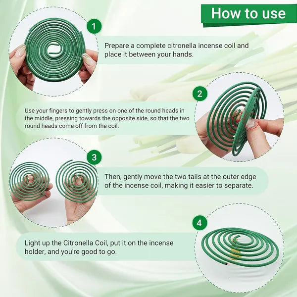 50pcs Spiral Incense, Lemongrass, Rose, Jasmine, Lavender Orange Aromatherapy Coils, Burning Time 3-4 Hours Suitable for Air Purification, Yoga, Meditation,, Best Gift Choice, Fitness, Home Relaxation