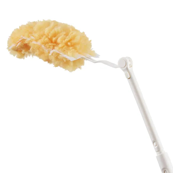 Duster Refills, Heavy Duty Dusters for Cleaning, 3 ft Extendable Handle with 10 Refills, Reusable Non-woven Fabric 360° Cleaning Kit for Dusting Furniture, Blinds, Ceiling Fans, Walls, Corners