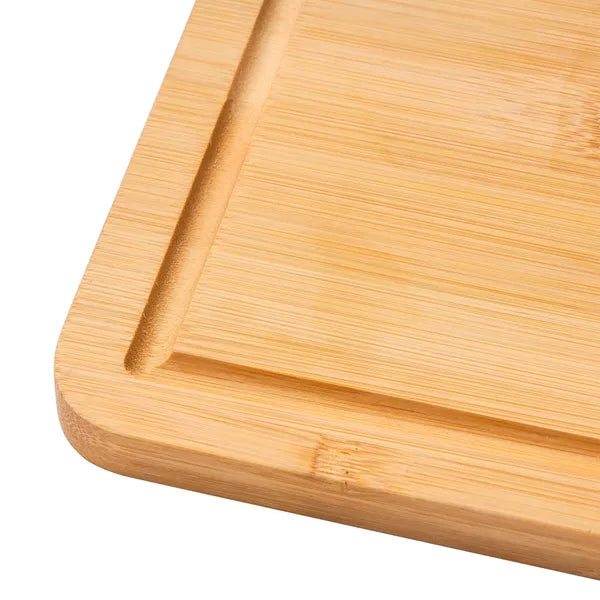 Cutting Board, 3 Pieces, Premium Versatile Bamboo Cutting Board with Food-Grade Oil and Juice Groove,Sturdy & Durable Chopping Board with Built-in Handle, Fit for Display, Chopping & Serving