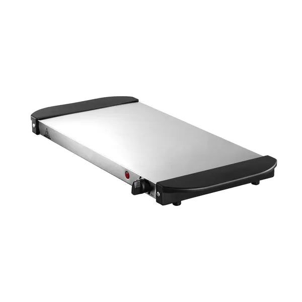 Electric Warming Tray, Food Warming Trays for Buffet, Warming Trays with Adjustable Temperature Control, Portable Stainless Steel Food Warmer, Hot Plate Perfect for Parties, Catering, Holidays